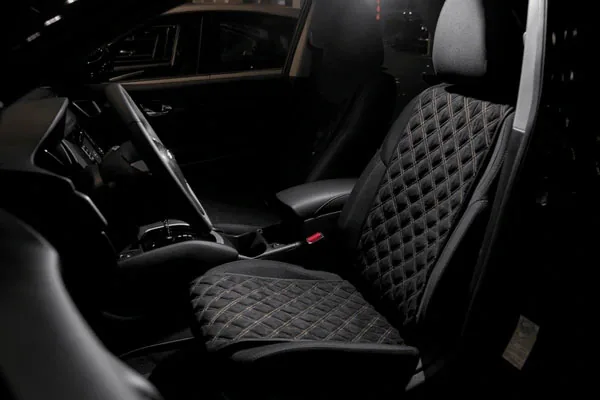Custom fit premium car seat covers installation in Chennai