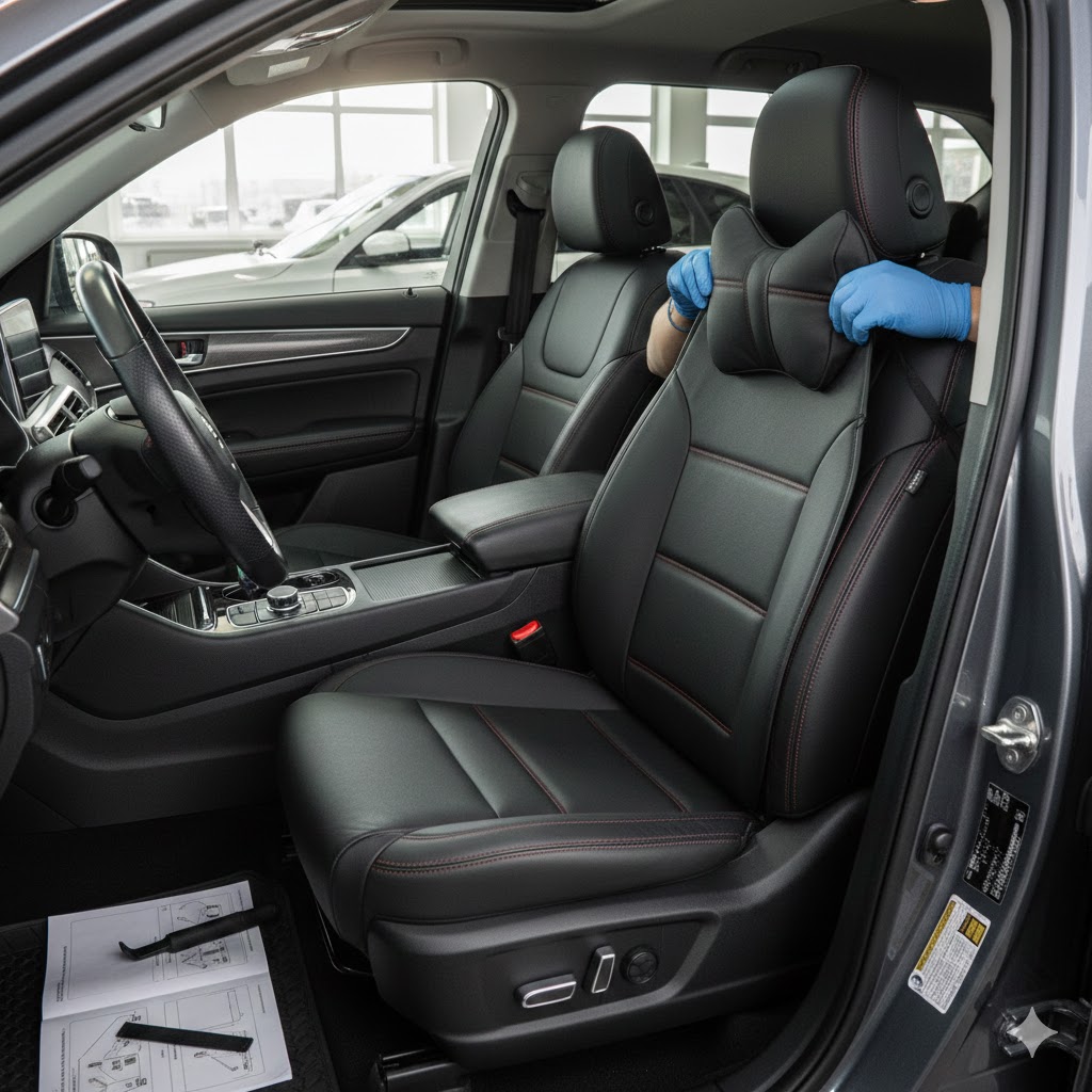 Seat Cover Installation