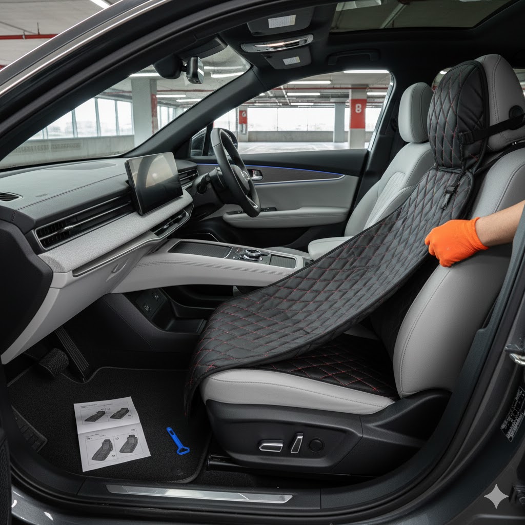 Seat Cover Installation